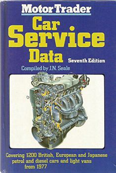 Hardcover Car Service Data Book