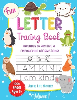 Paperback Fun Letter Tracing Book Vol 1 (IN COLOR) Book