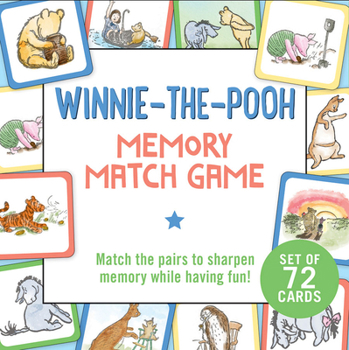 Misc. Winnie-The-Pooh Memory Match Game (Set of 72 Cards) Book