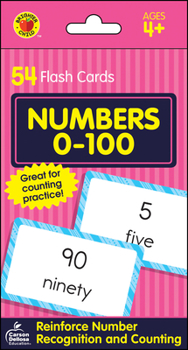 Cards Numbers 0-100 Flash Cards: 54 Flash Cards Book