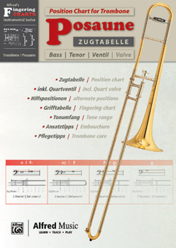 Paperback Zugtabelle Für Posaune [Position Charts for Trombone]: German / English Language Edition [German] Book