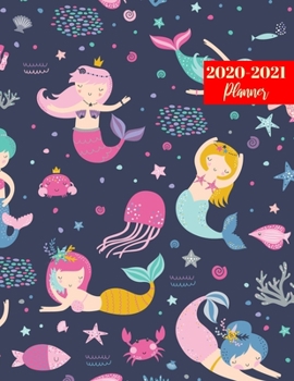 Paperback 2020-2021 Planner: Cute 2 Year Calendar 2020-2021 Daily, Weekly & Monthly - 24 Months Agenda Personal Appointment Book