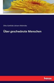 Paperback Über geschwänzte Menschen [German] Book
