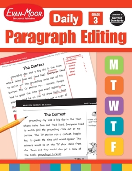 Paperback Daily Paragraph Editing, Grade 3 Teacher Edition Book