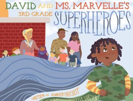 Paperback David and Ms. Marvelle's 3rd Grade Superheroes Book