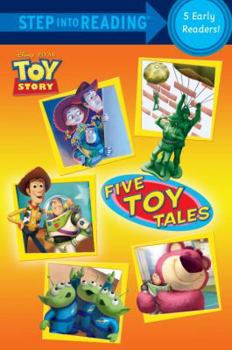 Paperback Five Toy Tales (Disney/Pixar Toy Story) (Step into Reading) Book
