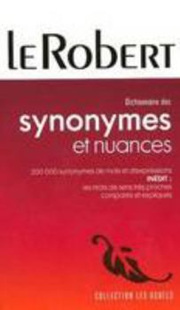 Paperback Dictionnaire Des Synonymes Et Nuances (French Edition) [French] Book