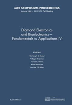 Diamond Electronics and Bioelectronics -- Fundamentals to Applications IV: Volume 1282