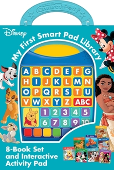 Misc. Disney: Fun with Friends My First Smart Pad Library 8-Book Set and Interactive Activity Pad Sound Book Set [With Battery] Book