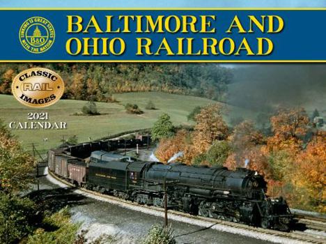 Calendar Baltimore and Ohio Railroad Wall Calendar 2021 Book