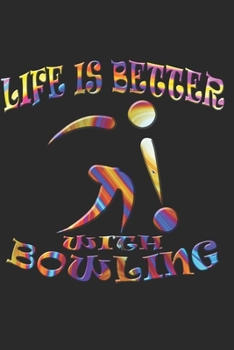 BOWLING NOTIZBUCH: Bowling Notizbuch die Perfekte Geschenkidee für Bowler oder Kegel Fans. Das Buch hat 120 weiße Seiten mit Punktraster die dich beim ... skizzieren unterstützten. (German Edition)