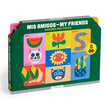 Misc. MIS Amigos-My Friends Wooden Tray Puzzle Book