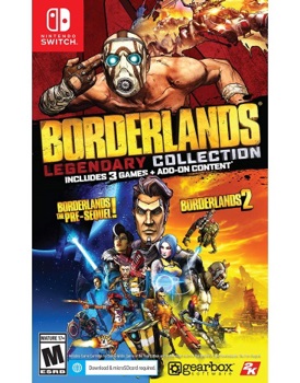 Game - Nintendo Switch Borderlands Legendary Collection Book