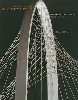 Paperback Sears & Zemansky's University Physics, Vol. 1, 13th Edition Book