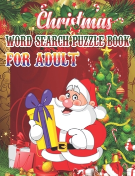 Christmas Word Search Puzzle book For Adult: Word Search Puzzle book