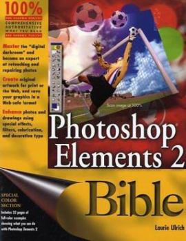 Paperback Photoshop Elements 2 Bible Book