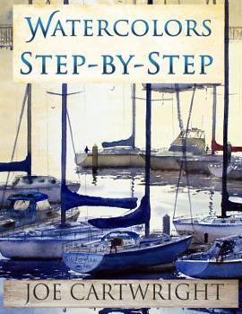 Paperback Watercolors Step-By-Step Book