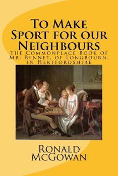 Paperback To Make Sport for our Neighbours Book