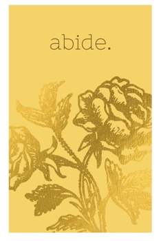 Paperback Abide.: Bible Study Journal Book