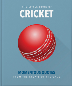 Hardcover The Little Book of Cricket Book