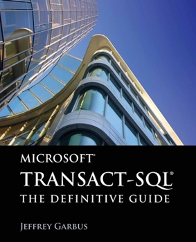 Paperback Microsoft Transact-Sql: The Definitive Guide: The Definitive Guide Book