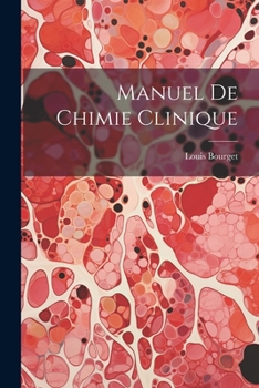 Paperback Manuel de Chimie Clinique Book