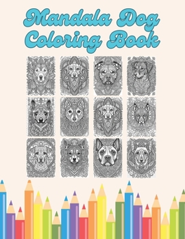 Paperback Mandala Dogs Book