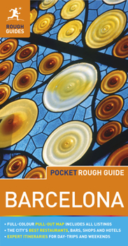 Paperback Pocket Rough Guide Barcelona Book