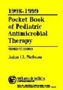Paperback 1998-1999 Pediatric Antimicrobial Therapy Book