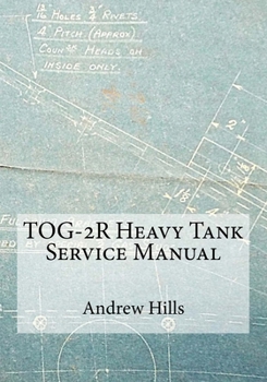 Paperback TOG-2R Heavy Tank Service Manual Book