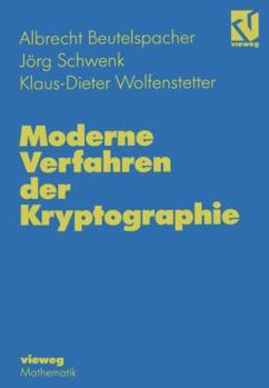 Paperback Moderne Verfahren Der Kryptographie: Von Rsa Zu Zero-Knowledge [German] Book