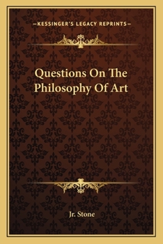 Paperback Questions On The Philosophy Of Art Book
