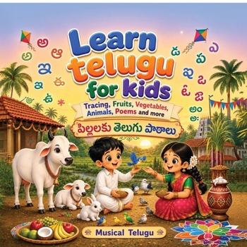 Paperback Learn Telugu for Kids: ???????? ?????? ?????? Book