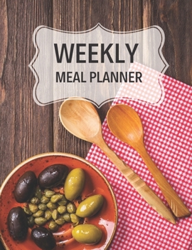 Paperback Weekly Meal Planner: 55 Week Meal Planner Book