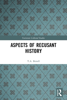 Paperback Aspects of Recusant History Book