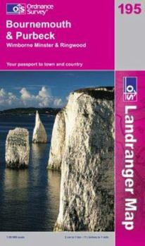 Map Bournemouth and Purbeck, Wimborne Minster and Ringwood Book