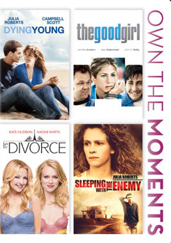 DVD Dying Young / The Good Girl / Le Divorce / Sleeping with The Enemy Book