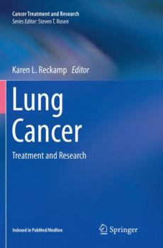 Paperback Lung Cancer: Treatment and Research Book