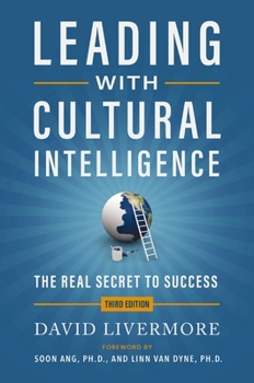 Hardcover Leading with Cultural Intelligence 3rd Edition: The Real Secret to Success Book
