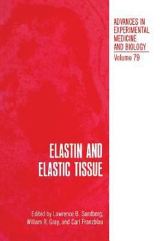 Paperback Elastin and Elastic Tissue Book