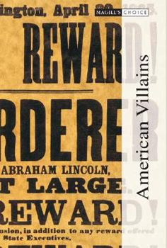 Hardcover Magill's Choice: American Villians: 0 Book