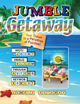 Paperback Jumble(r) Getaway: Your Ticket to a Paradise of Puzzles! Book