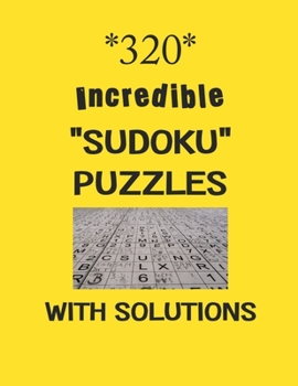 Paperback 320 Incredible Kakuro Puzzles with Solutions: sudoku puzzles books Book