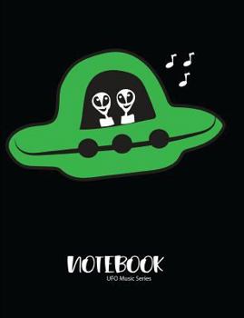 Paperback Notebook UFO Music Series Book