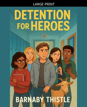 Paperback Detention for Heroes [Large Print] Book
