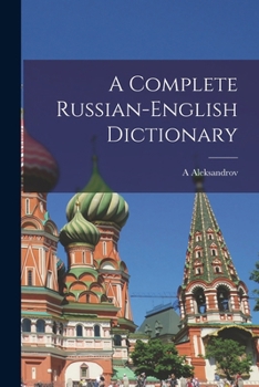 Paperback A Complete Russian-English Dictionary Book