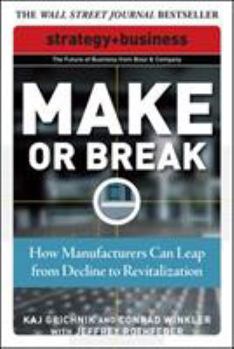 Paperback Make or Break: How Manufacturers Can Leap from Decline to Revitalization Book