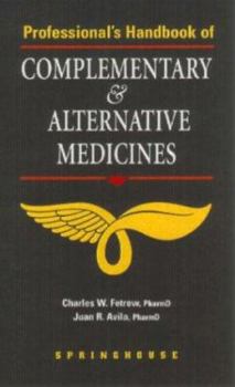 Paperback Professional's Handbook of Complementary & Alternative Medicine Book
