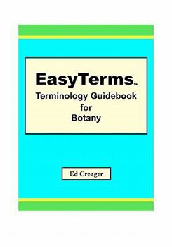 Paperback EasyTerms Terminology Guidebook for Botany Book