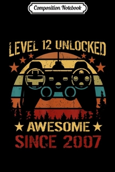 Composition Notebook: Level 21 Unlocked 21 Years Old Vintage Gamer 21th Birthday Journal/Notebook Blank Lined Ruled 6x9 100 Pages